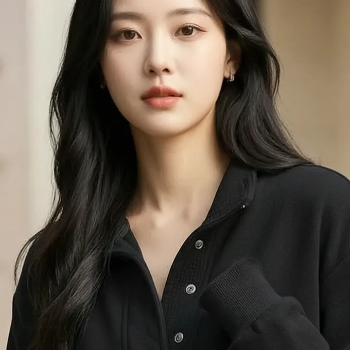 루즈 롱 슬리브 스웨트셔츠 디테일